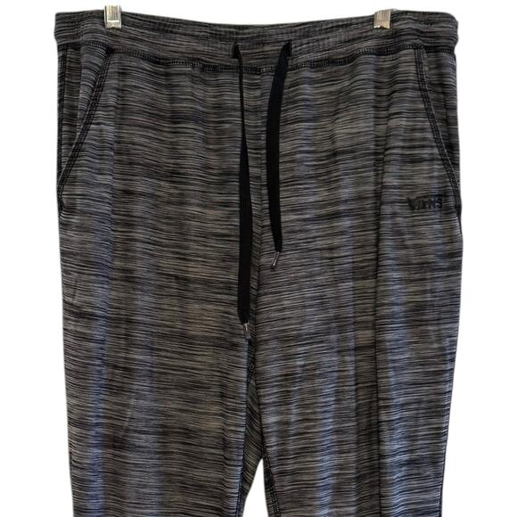 Vans Space Dyed Size XL Gray White Drawstring Waist Joggers Pants Pockets - Picture 3 of 8